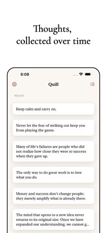 Quill - Commonplace Book Screenshot 2 of 4