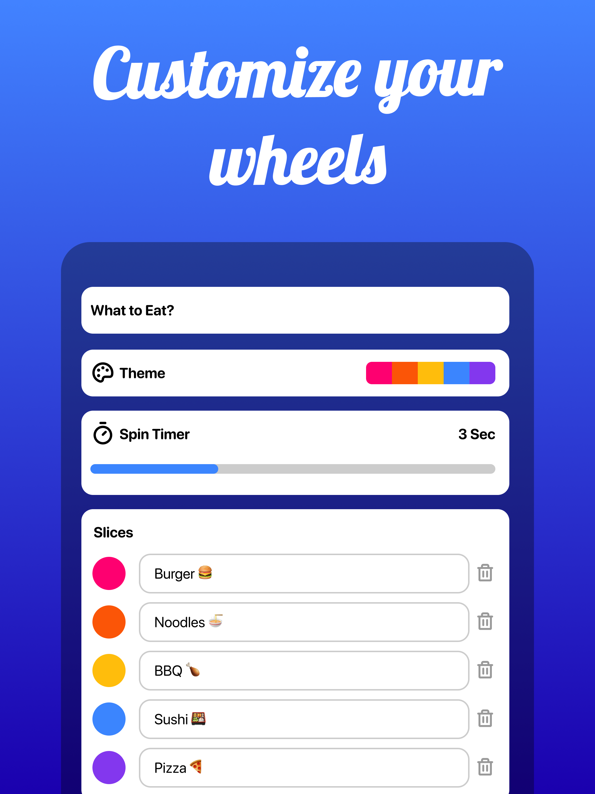 Wheel Spinner Name Drawing App screenshot 10