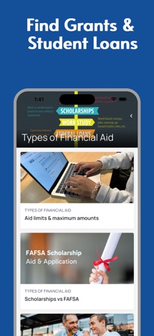 FAFSA Student Aid & Grants iPhone screenshot