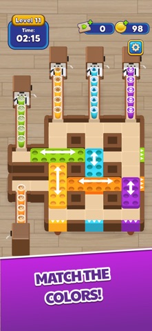 Coffee Match - Color Puzzle iPhone screenshot