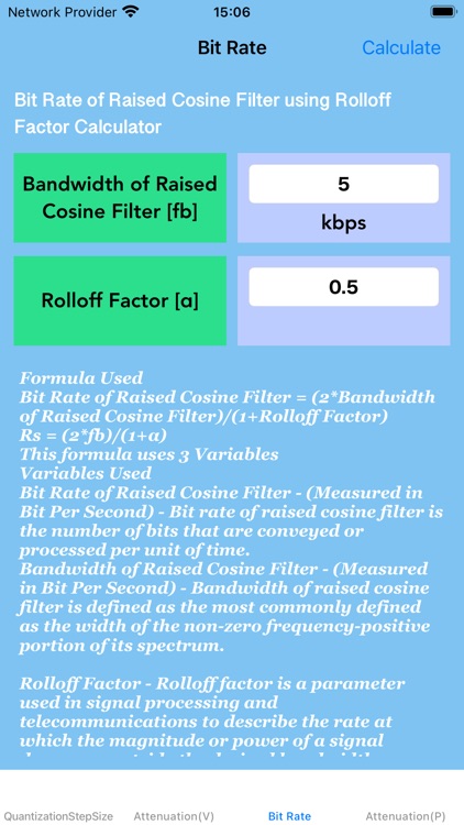 ModulationParsmsCalcs