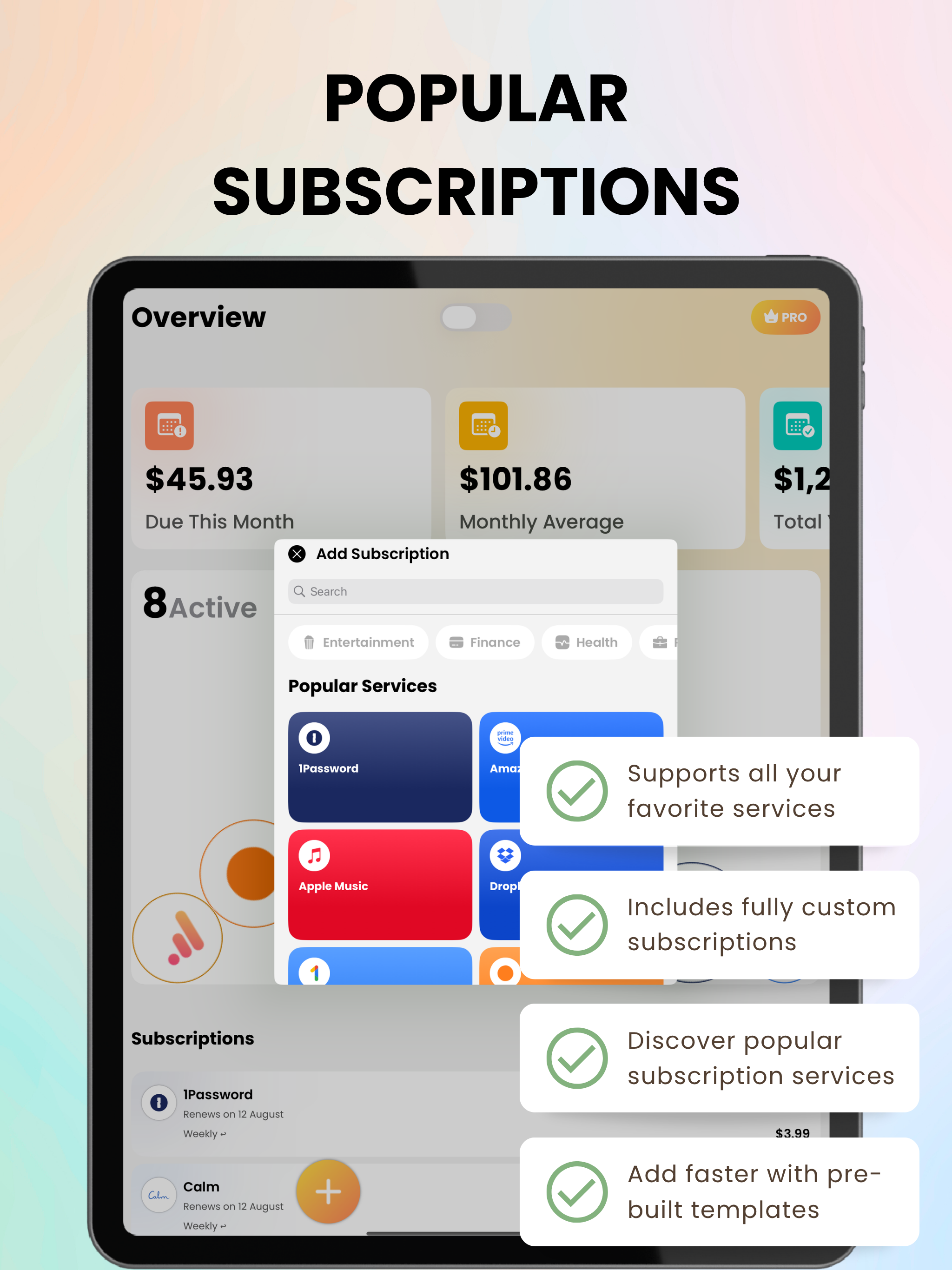 SubCycle: Subscription Tracker screenshot 9