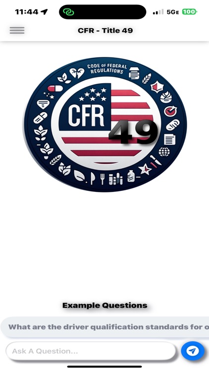 CFR AI - Title 49