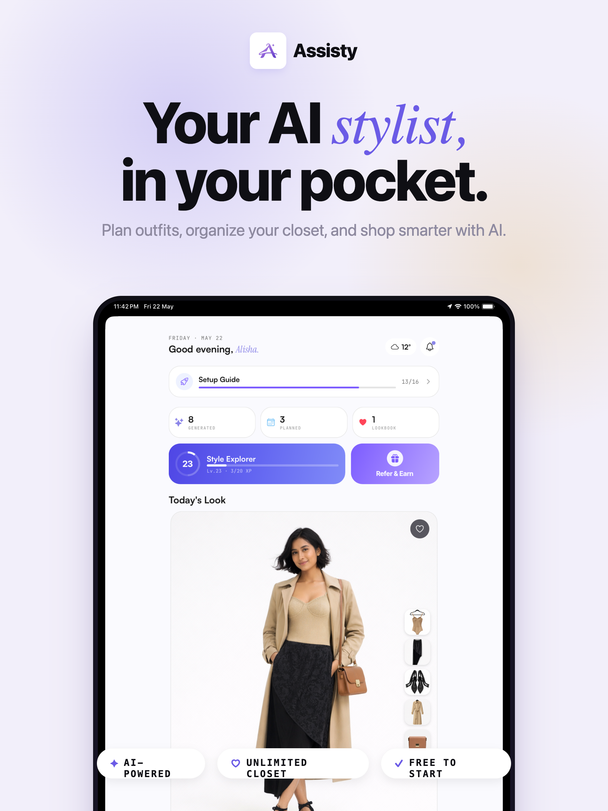 Assisty - AI Stylist & Closet screenshot 10