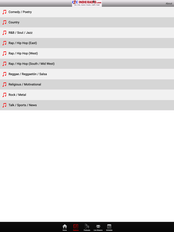 Screenshot #5 pour C2C Indie Radio