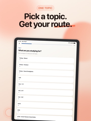 Lernig: AI Learning iPad screenshot