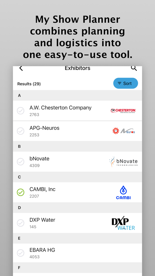 #1. WEFTEC 2025 (iOS) 作者: Map Your Show