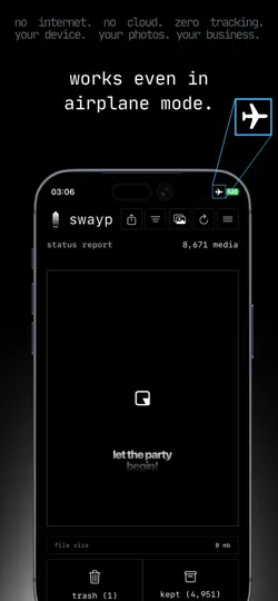 Swayp - Galeri Temizleyici iPhone Ekran Görüntüsü 4