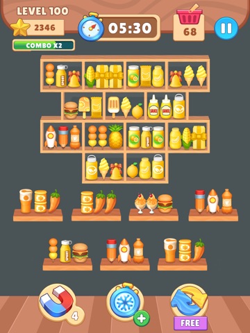 Match Goods: Sorting Challenge iPad screenshot