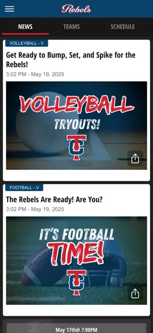 Teurlings Catholic Athletics screenshot 2