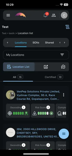 Risksphere screenshot 3