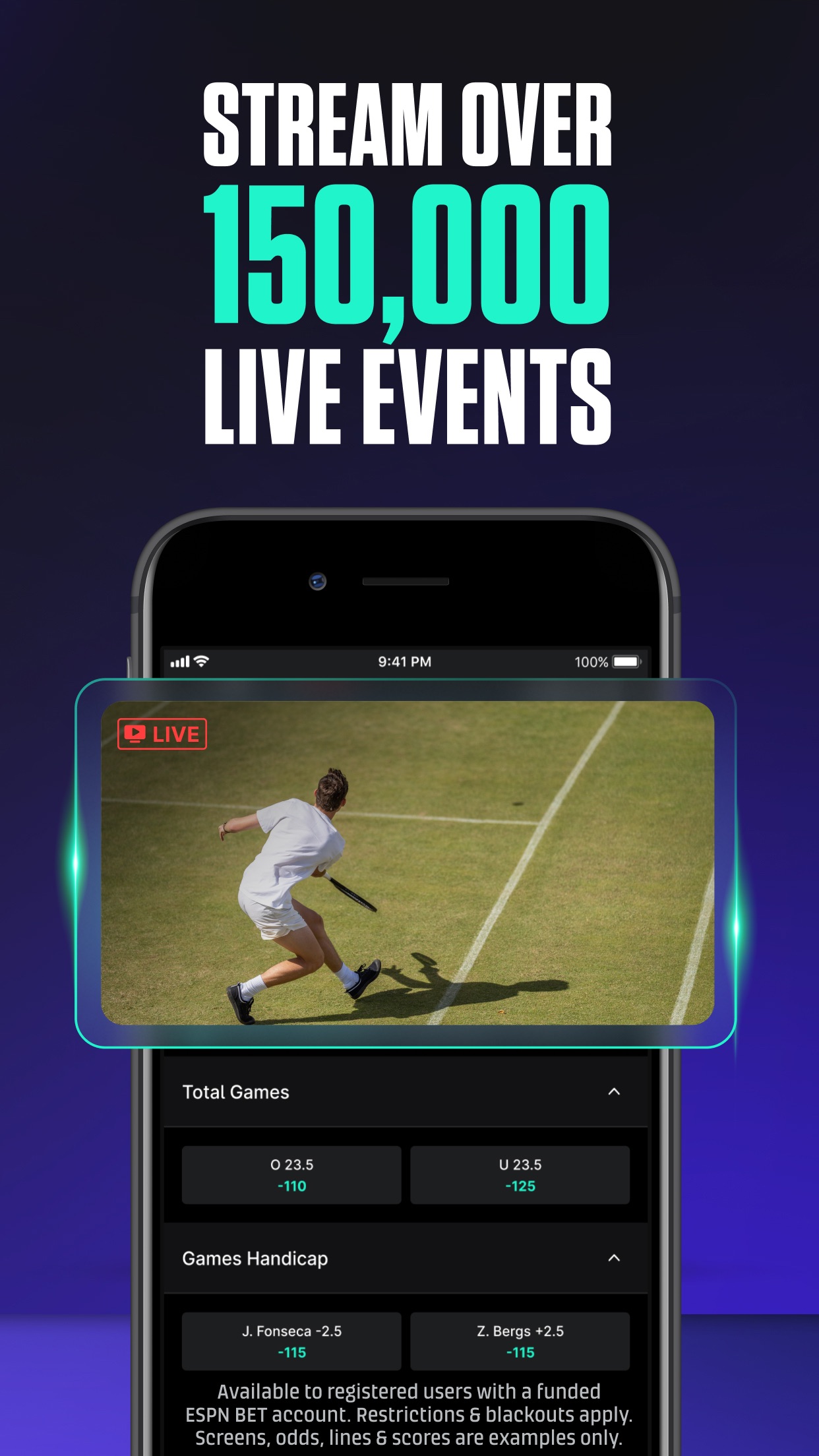 ESPN BET Sportsbook screenshot 5