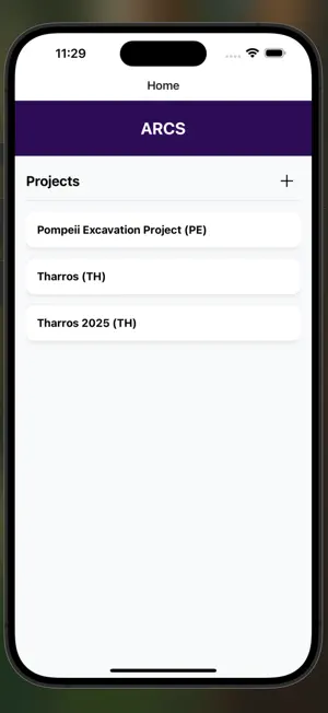ARCS Mobile App screenshot 1