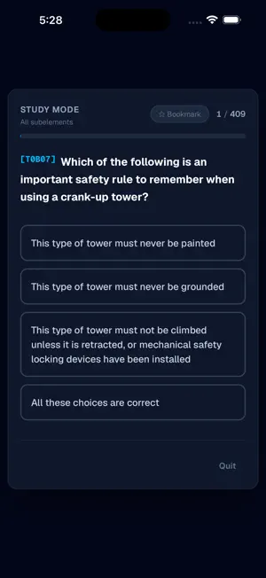 Ham Radio Study Buddy screenshot 2