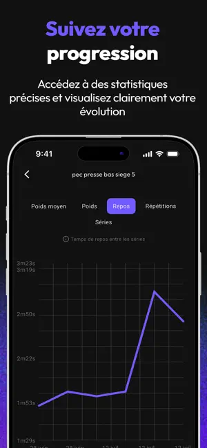 MyReps - Journal de muscu screenshot 3
