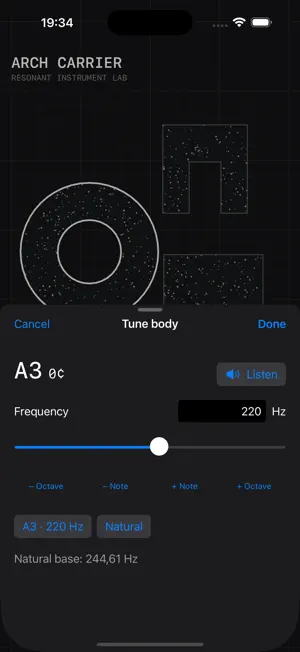 Arch Carrier Instrument Lab screenshot 3