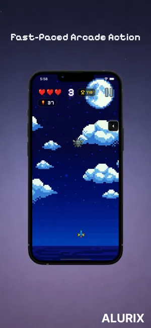 AstroDash: Retro Blaster screenshot 1