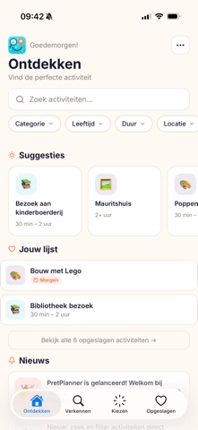 PretPlanner iPhone screenshot
