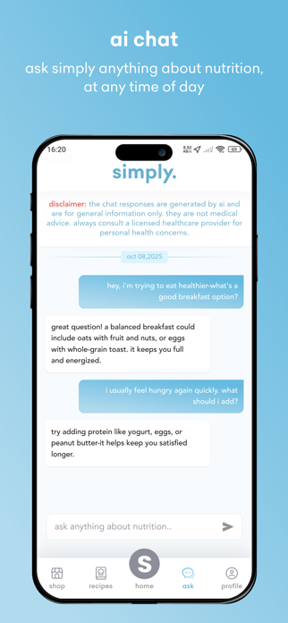 simply. nutrition tips Screenshot 8 of 9