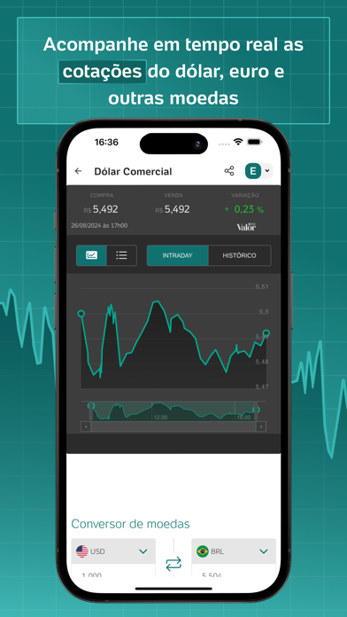 UOL Cotações para iPhone Screenshot