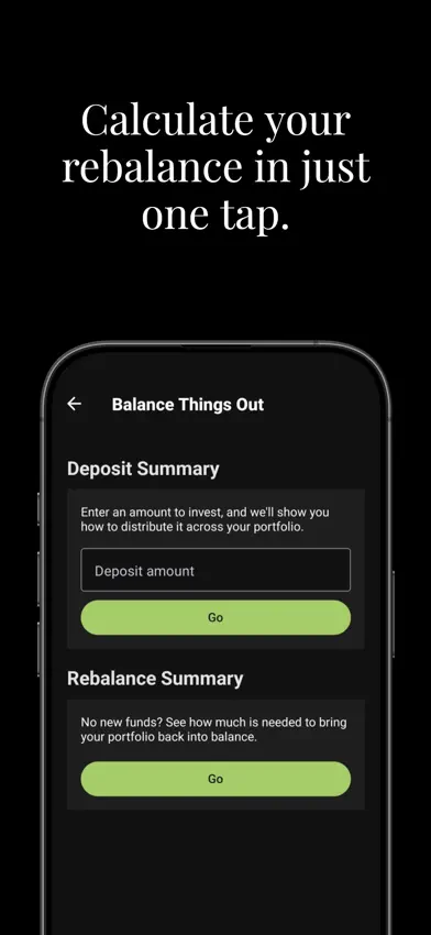 Balanceport - ETF Allocator screenshot 3