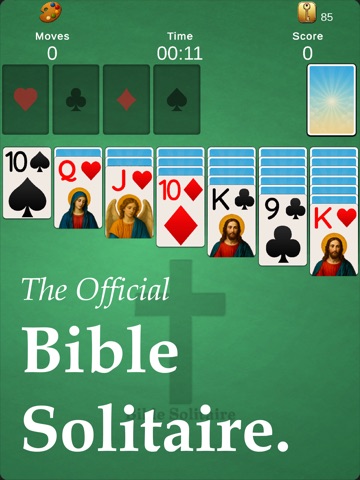 The Official Bible Solitaire® iPad screenshot