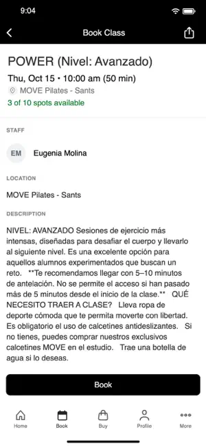MOVE Pilates Spain screenshot 3