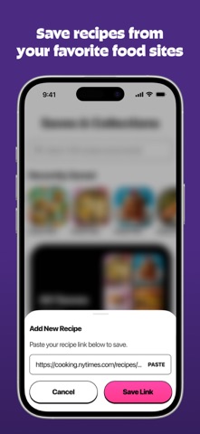 MyRecipes iPhone screenshot
