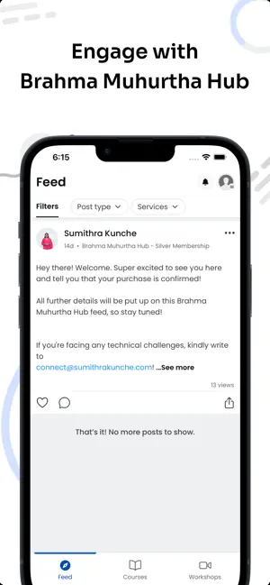 Brahma Muhurtha Hub screenshot 2