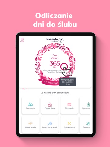 Planer ślubny - Wesele z klasą iPad screenshot 3