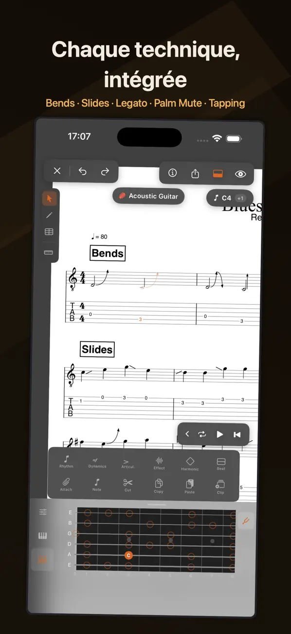 Screenshot #1 pour Reflow - Éditeur Partitions
