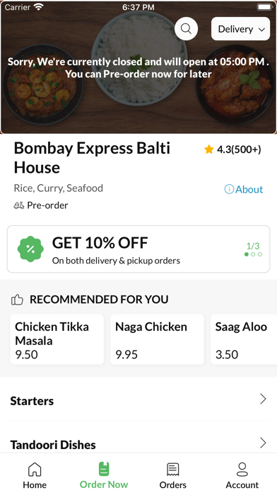 Bombay Express Balti House Screenshot