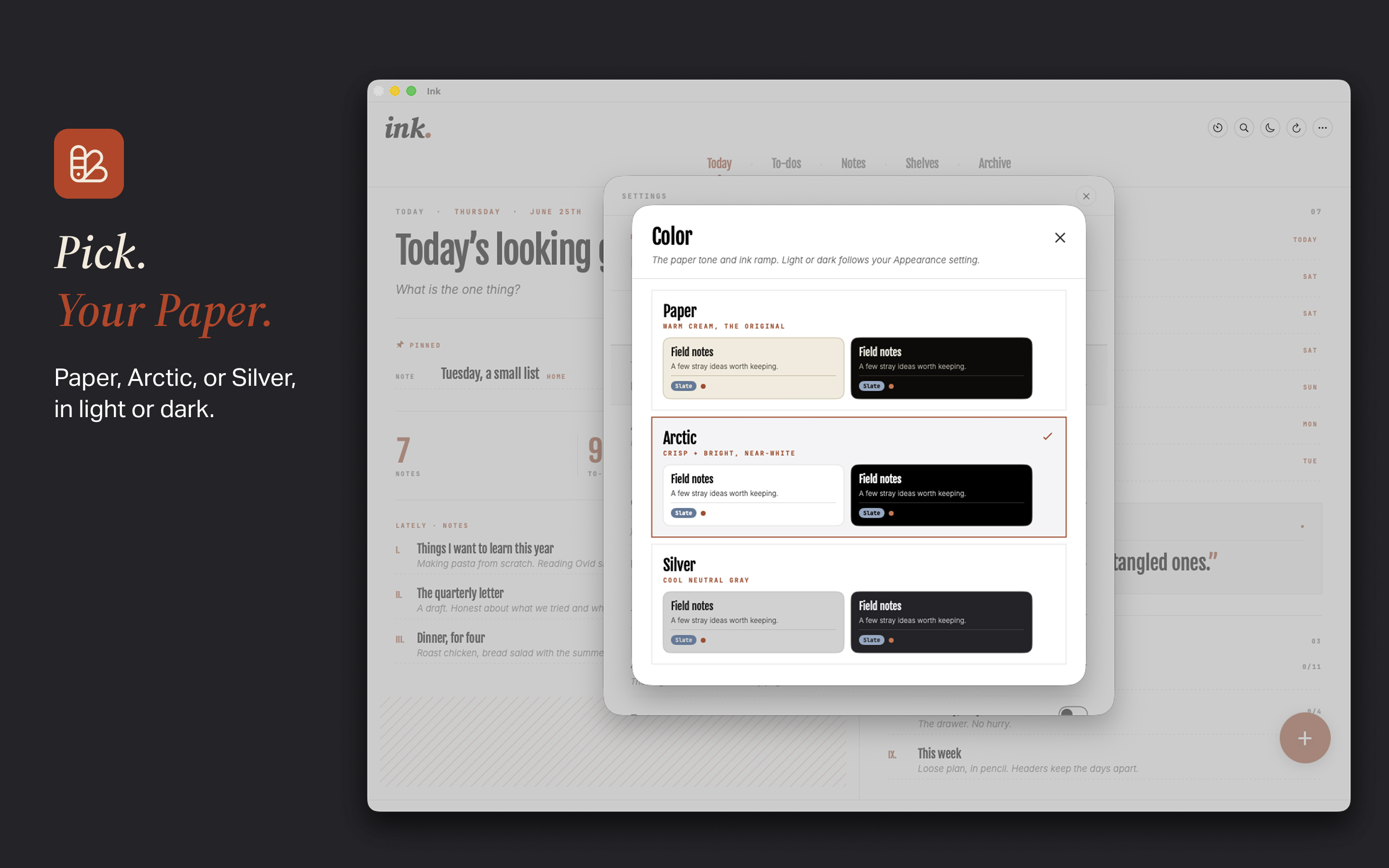 Ink: Notes, Lists & To-Dos screenshot 22