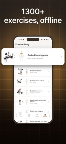 Fit Simply: Gym Basic Easy Log Screenshot 2 of 6