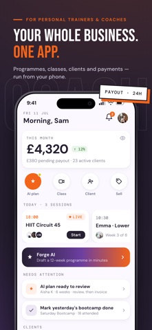 NForge: Personal Trainer App Screenshot 5 of 9