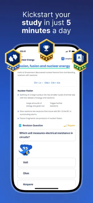 SimpleStudy: Exams & Revision iPhone screenshot 5