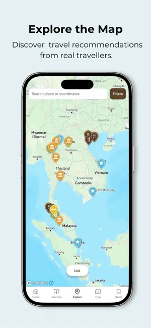 Detour: Travel Map & Planner screenshot 2