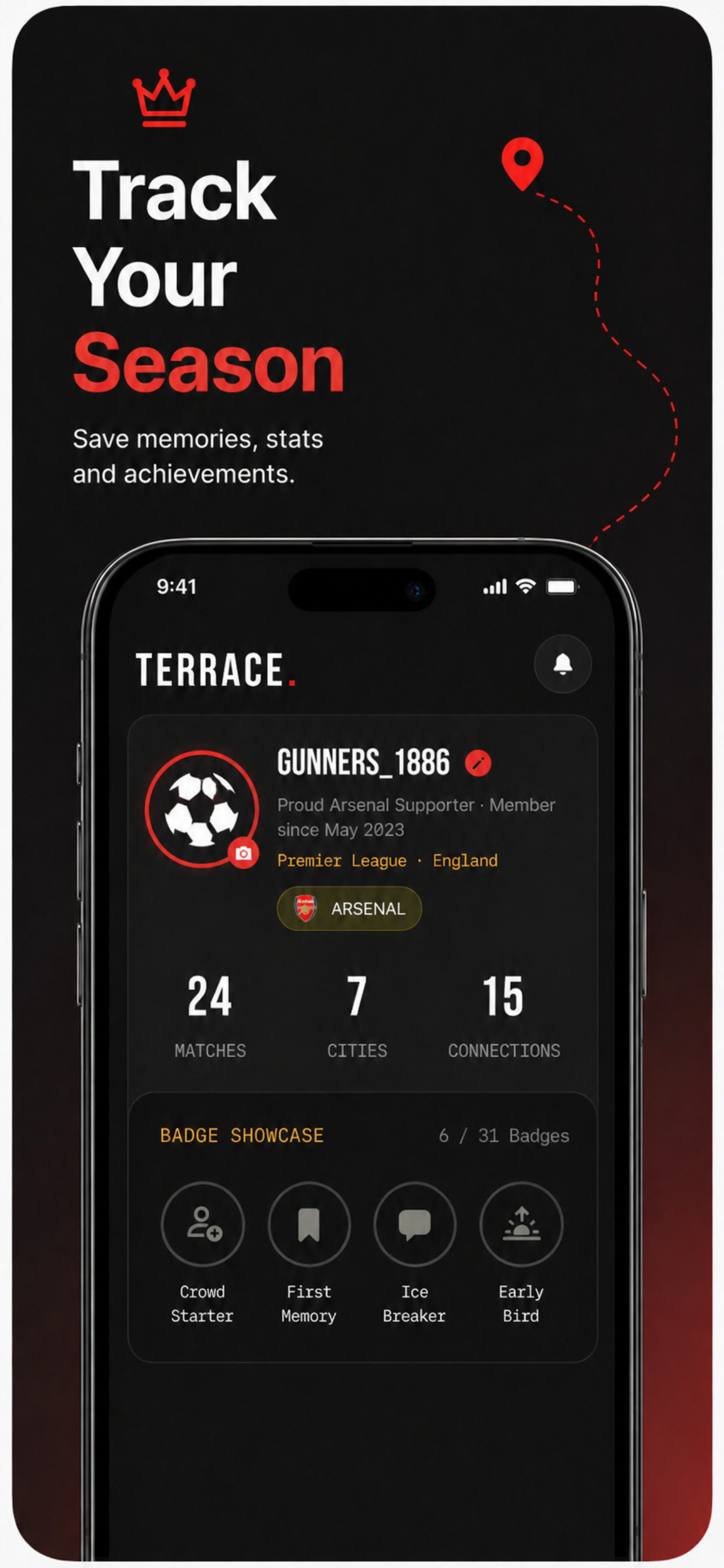 Terrace: Football Fan Meetups