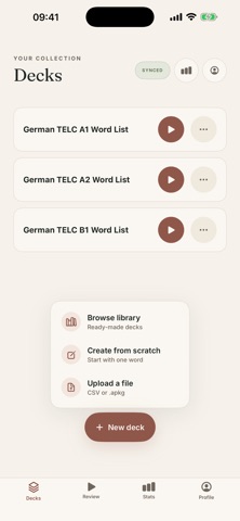 Fragments Flashcards Screenshot 4 of 6