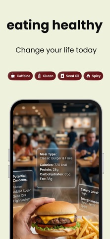Healthy Eating Coach - Althra iPhone screenshot