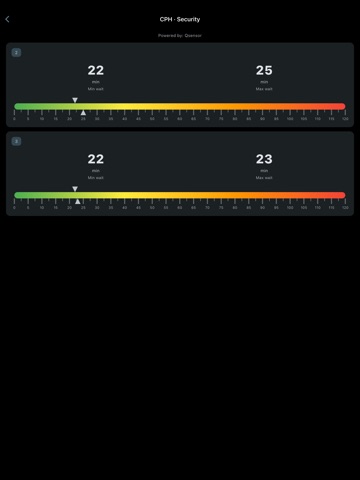 Copenhagen Airport Flight Info iPad screenshot