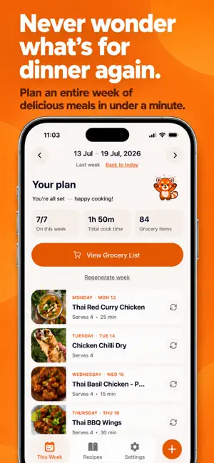 Recipe Keeper: DinnerSorted screenshot 1