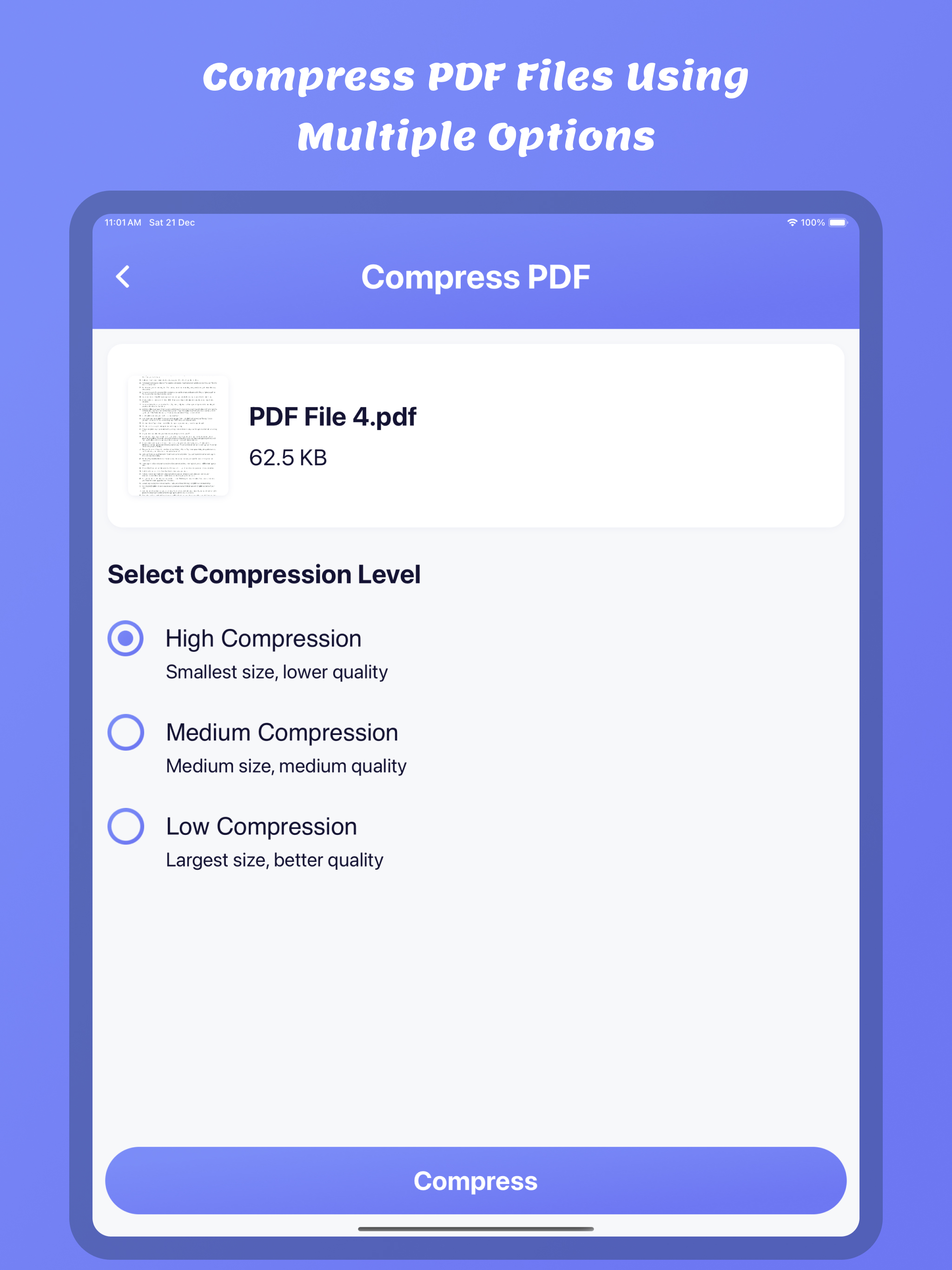 PDF : Merge, Extract & Reduce screenshot 19