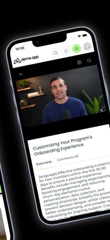Membership.io Demo App screenshot