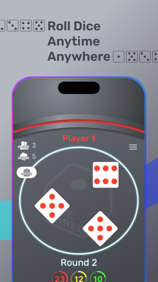 #1. DiceThree (iOS) 由: shogo isaji