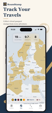RoamStamp screenshot