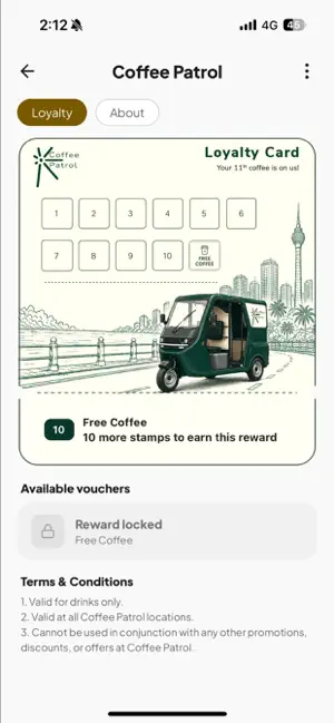 FreeBee Loyalty screenshot 3