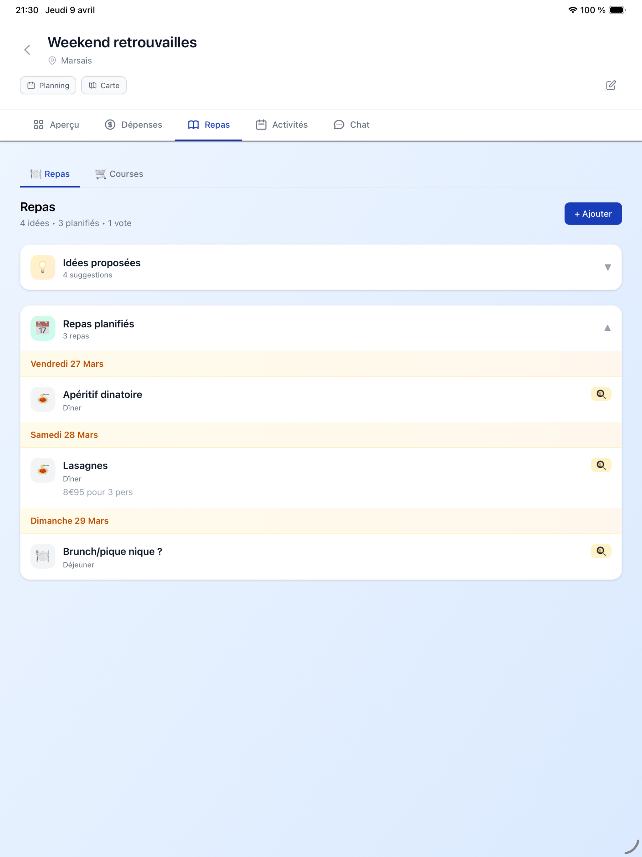WeTrips screenshot 13