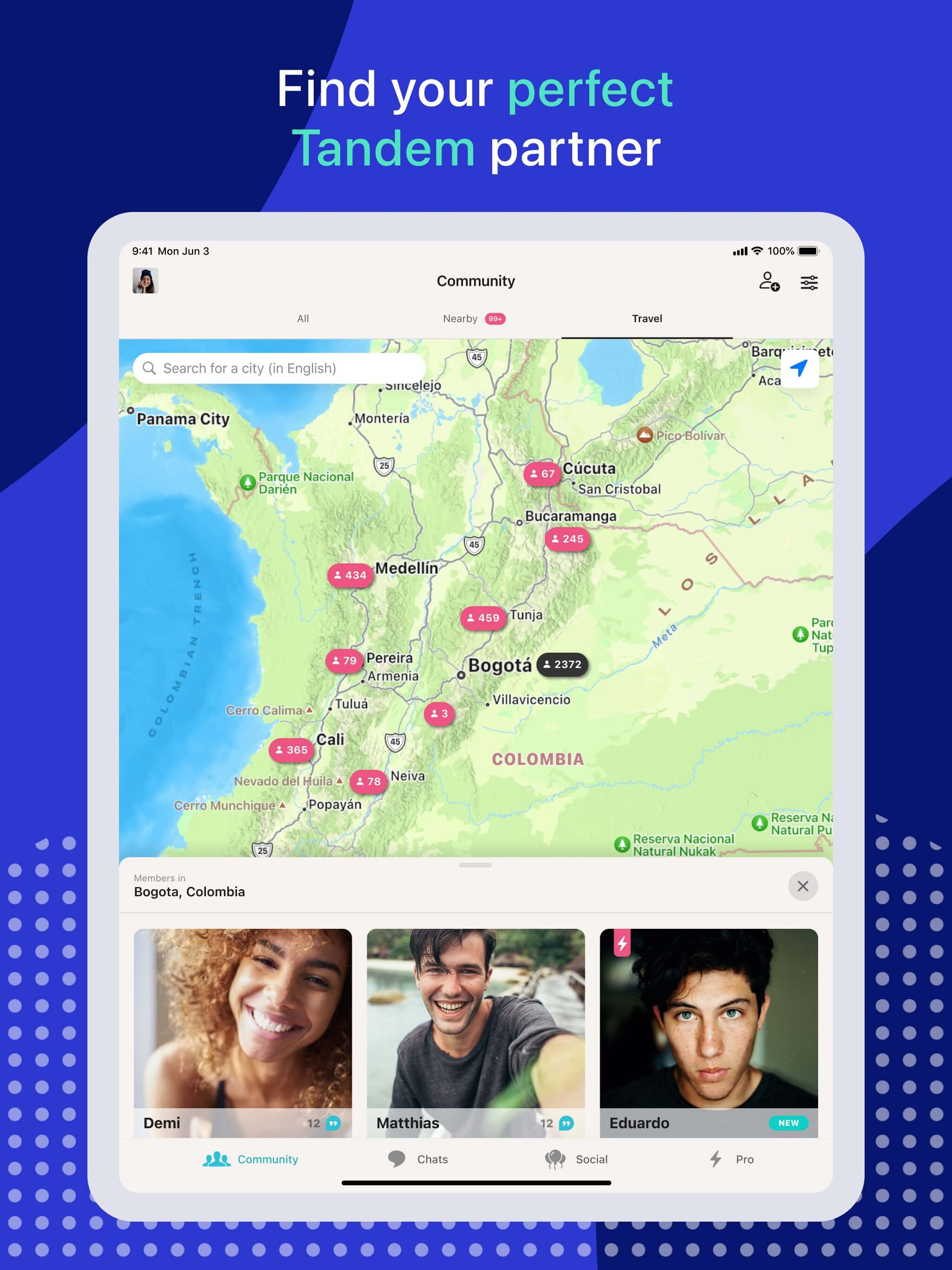 Tandem: Conversation exchange