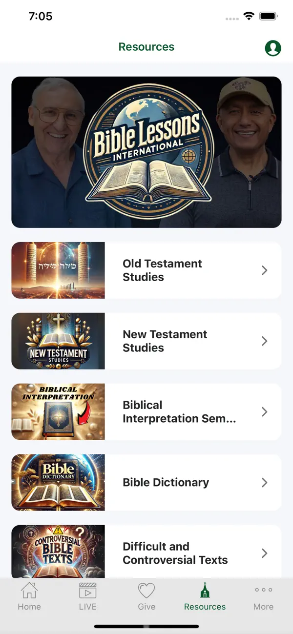 Screenshot #3 pour Bible Lessons International